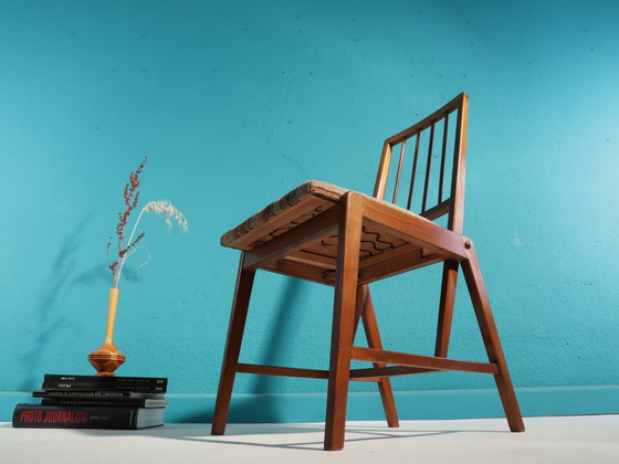 Image 1 of 4 vintage stoelen, jaren 60, Duitsland