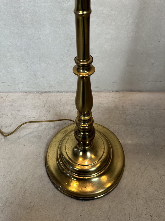 Image 1 of Vintage Faux Bamboo Vloerlamp