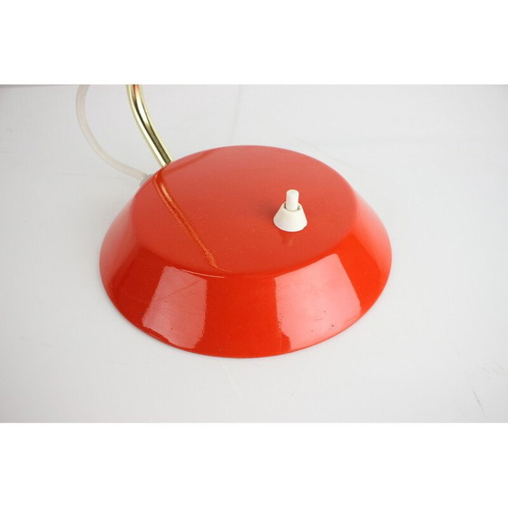 Image 1 of Mid Century tafellamp van metaal en messing, Duitsland 1970