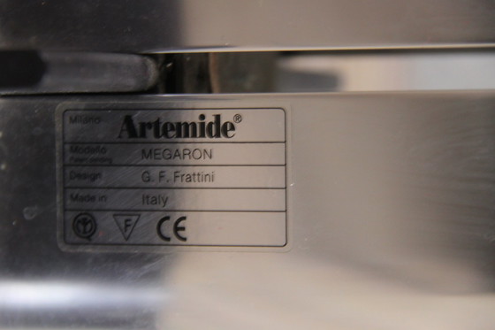 Image 1 of 2X Design Lampen Van Artemide Megaron In Chroom 