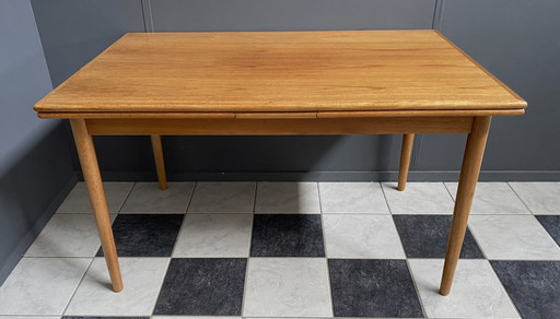 Eiken eettafel 1960S