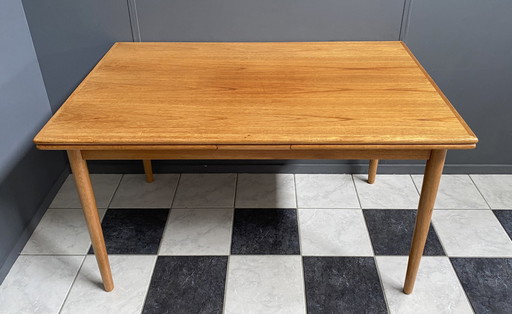 Eiken eettafel 1960S