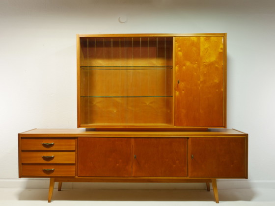 Image 1 of Vintage highboard, woonkamer kast, jaren 60, Duitsland