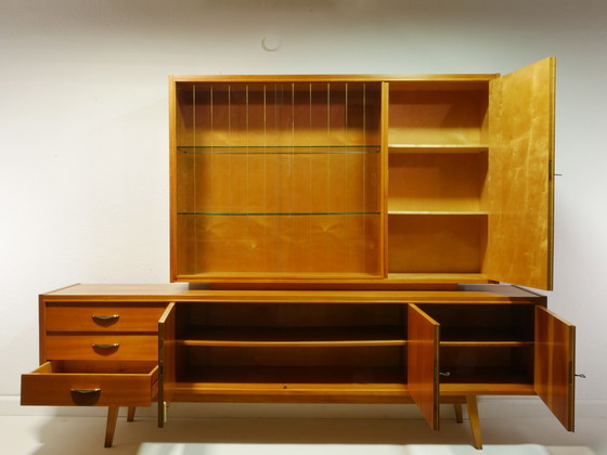 Image 1 of Vintage highboard, woonkamer kast, jaren 60, Duitsland