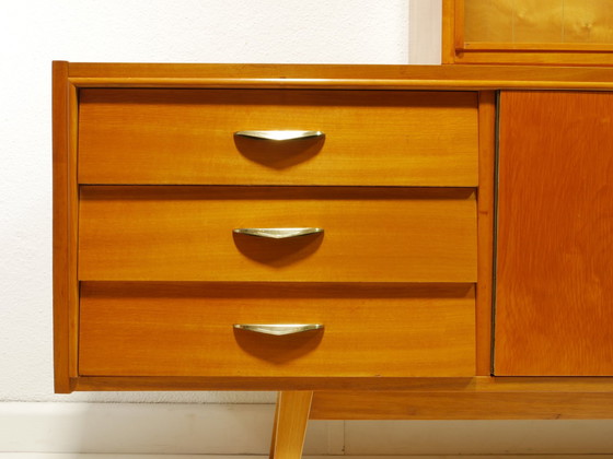 Image 1 of Vintage highboard, woonkamer kast, jaren 60, Duitsland