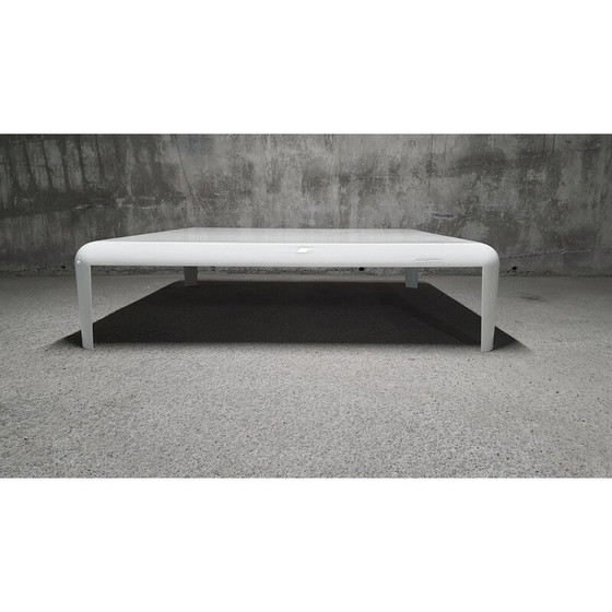 Image 1 of Vintage Ferro gevouwen en gelast plaatstalen salontafel door Piero Lissoni voor Porro