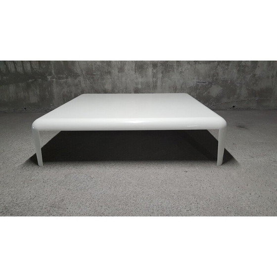 Image 1 of Vintage Ferro gevouwen en gelast plaatstalen salontafel door Piero Lissoni voor Porro