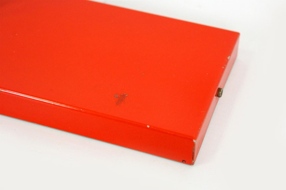 Image 1 of Rode tafellamp van Josef Hurka voor Lidokov, 1970S