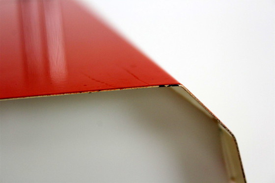 Image 1 of Rode tafellamp van Josef Hurka voor Lidokov, 1970S