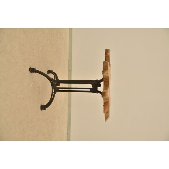 Image 1 of Vintage teakhouten plantentafel