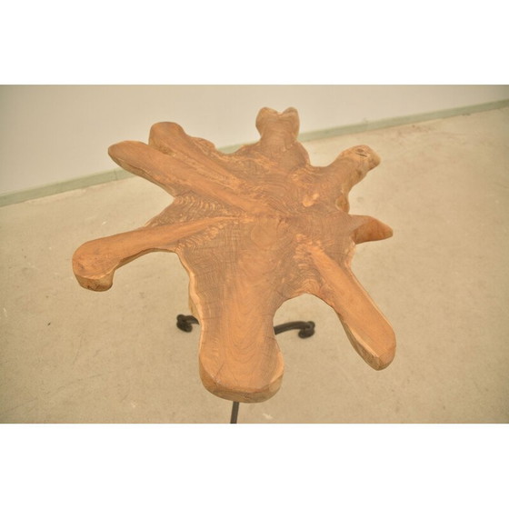 Image 1 of Vintage teakhouten plantentafel