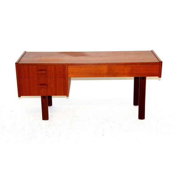 Image 1 of Vintage console van teak en beukenhout, Zweden 1960