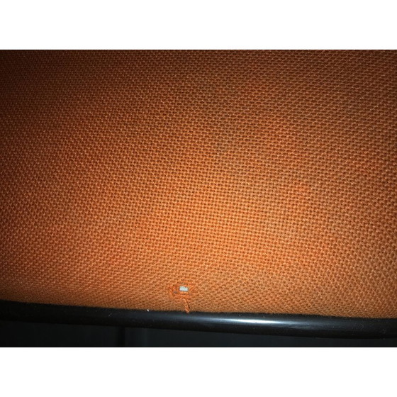 Image 1 of Paar vintage oranje bureaustoelen, 1970