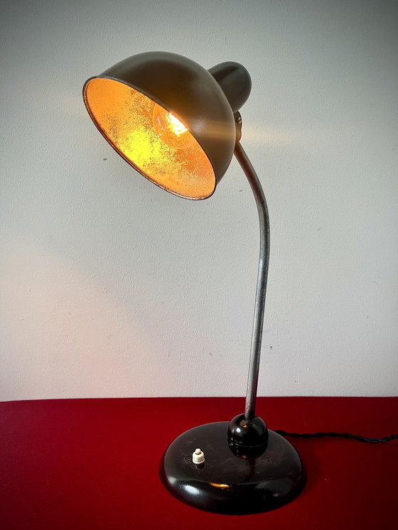 Image 1 of Kaiser Idell - 6651 - Christian Dell - Bauhaus 1930S Bureaulamp 