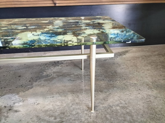 Image 1 of Kleine Vintage salontafel Getekend