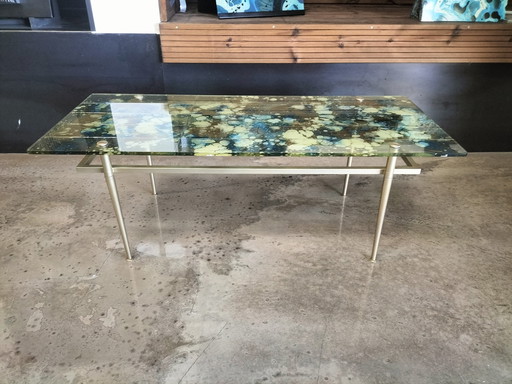 Kleine Vintage salontafel Getekend