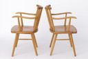 Paar Lübke stoelen jaren 1950 Vintage Duitsland