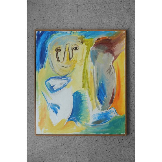 Image 1 of Vintage schilderij door Lennart Lilja, Zweden