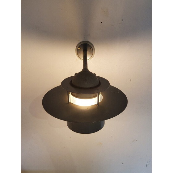 Image 1 of Vintage wandlamp van metaal en glas van Jens Møller-Jensen voor Louis Poulsen, Denemarken