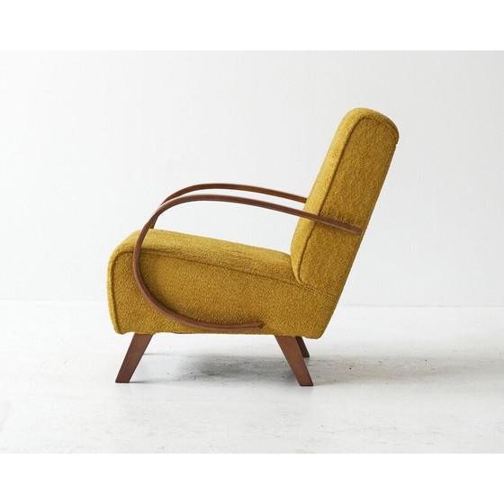 Image 1 of Vintage fauteuil van Jindřich Halabala, Tsjecho-Slowakije 1930