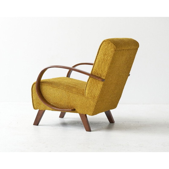 Image 1 of Vintage fauteuil van Jindřich Halabala, Tsjecho-Slowakije 1930