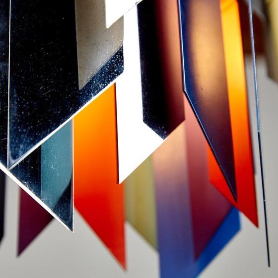 Image 1 of Vintage "Divan-2" hanglamp door Simon P. Henningsen voor Lyfa, 1960