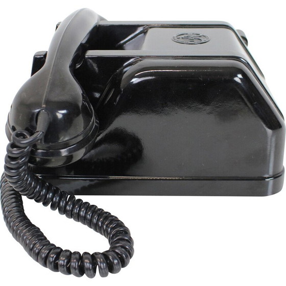 Image 1 of Mid-eeuwse functionele Tesla-telefoon, Tsjecho-Slowakije 1968