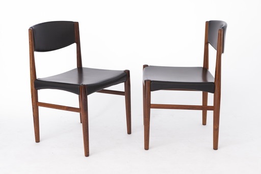 Set 6 stoelen van Grete Jalk voor Glostrup, palissander, 1960, Deens