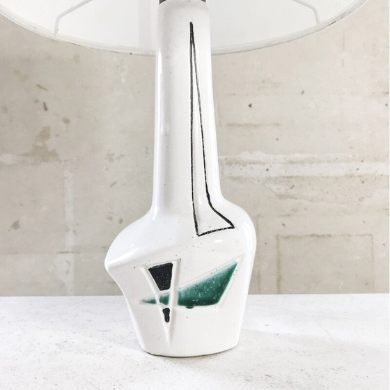 Image 1 of Vintage witte lamp in vrije vorm, Frankrijk 1960