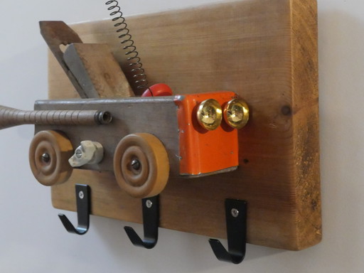 Kapstok of sleutelrek