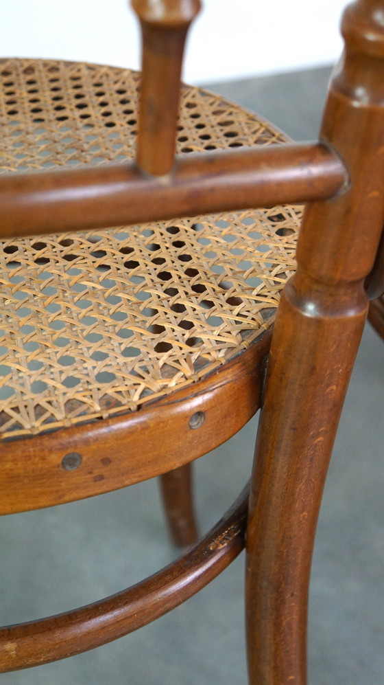 Image 1 of 4x Vintage bistro stoelen