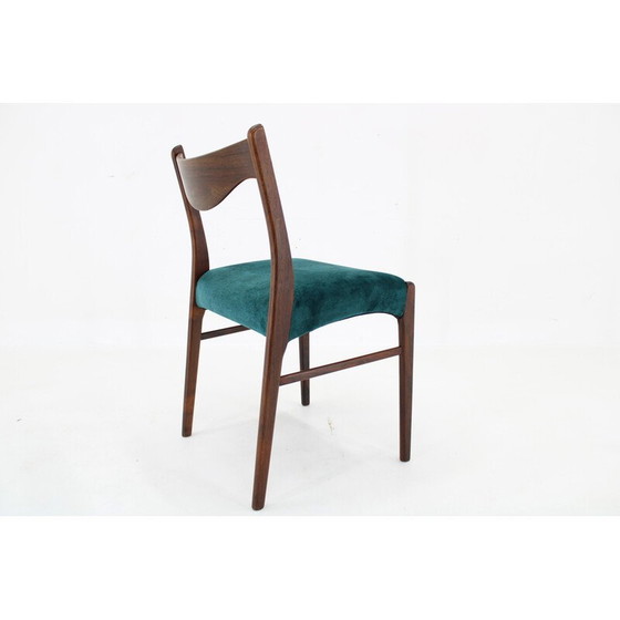 Image 1 of Set van 4 vintage eetkamerstoelen door Arne Wahl Iversen voor Glyngøre Stolefabrik, Denemarken 1960