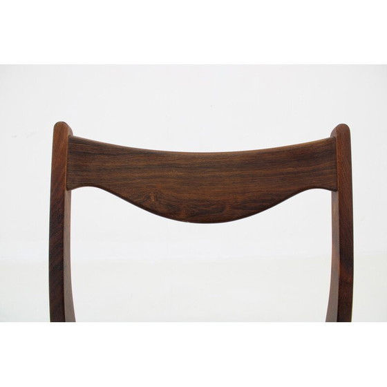 Image 1 of Set van 4 vintage eetkamerstoelen door Arne Wahl Iversen voor Glyngøre Stolefabrik, Denemarken 1960