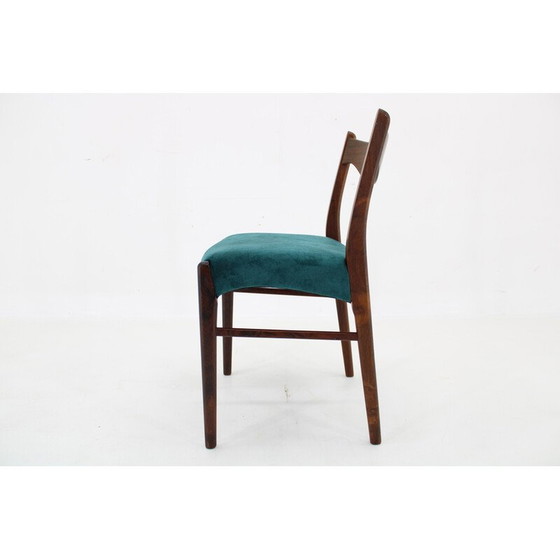 Image 1 of Set van 4 vintage eetkamerstoelen door Arne Wahl Iversen voor Glyngøre Stolefabrik, Denemarken 1960