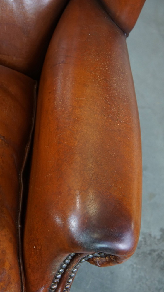 Image 1 of Schapenleren Oorfauteuil