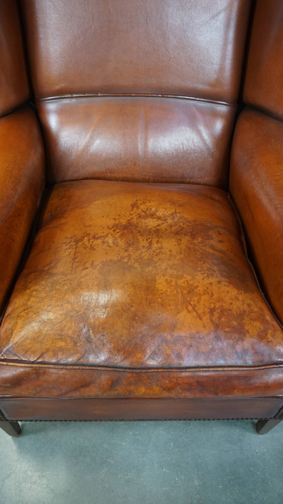 Image 1 of Schapenleren Oorfauteuil