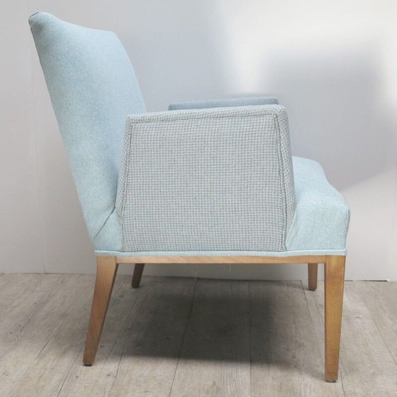 Image 1 of Vintage fauteuil met vrijstaande armleuningen, Scandinavisch 1950