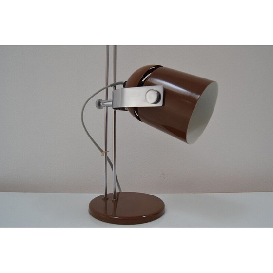 Image 1 of Vintage verstelbare tafellamp in gelakt metaal van Stanislav Indra voor Combi Lux, Tsjecho-Slowakije 1970