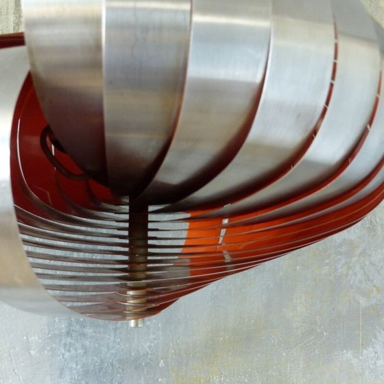 Image 1 of Vintage spiraal hanglamp van Henri Mathieu voor Lyfa Français, 1965