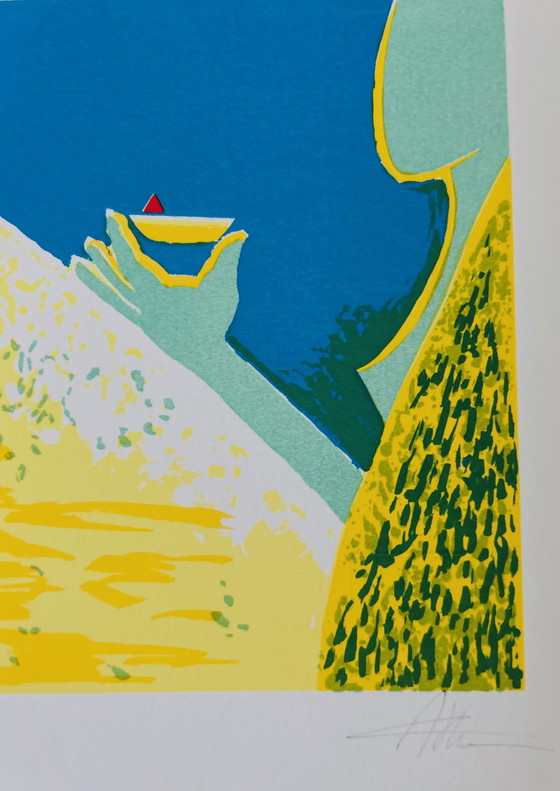 Image 1 of Zeefdruk Carin Althuizen