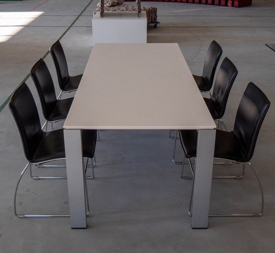 Image 1 of Arco eettafel & 6x Punch stoelen model Cyclus