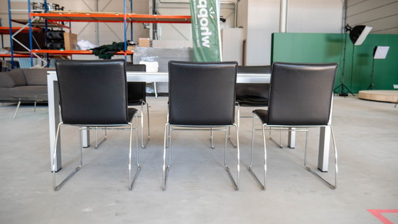 Image 1 of Arco eettafel & 6x Punch stoelen model Cyclus