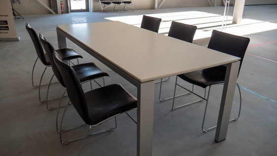 Image 1 of Arco eettafel & 6x Punch stoelen model Cyclus