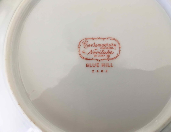 Image 1 of Noritake Blue Hill servies 64 stuks voor 12 personen