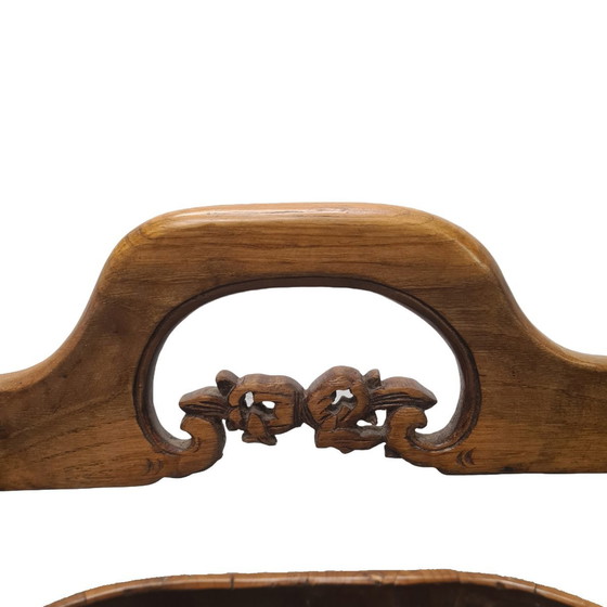 Image 1 of Oude Chinese Houten Wateremmer, Midden 20E Eeuw