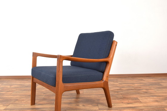 Image 1 of Mid Century Deense Teakhouten Fauteuils Door Ole Wanscher Voor France & Son, 1960S, Set Van 2