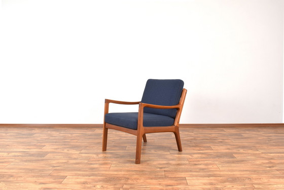 Image 1 of Mid Century Deense Teakhouten Fauteuils Door Ole Wanscher Voor France & Son, 1960S, Set Van 2