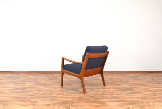 Image 1 of Mid Century Deense Teakhouten Fauteuils Door Ole Wanscher Voor France & Son, 1960S, Set Van 2