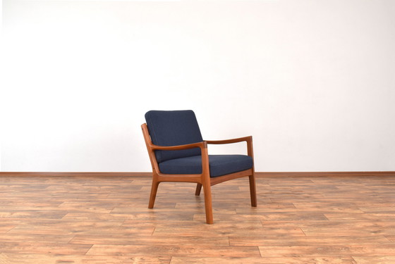 Image 1 of Mid Century Deense Teakhouten Fauteuils Door Ole Wanscher Voor France & Son, 1960S, Set Van 2