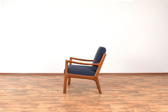 Image 1 of Mid Century Deense Teakhouten Fauteuils Door Ole Wanscher Voor France & Son, 1960S, Set Van 2